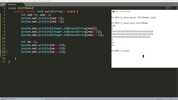 Bitwise Shift Operators (Shift Left, Shift Right, Unsigned Shift Right with Practical Demonstration