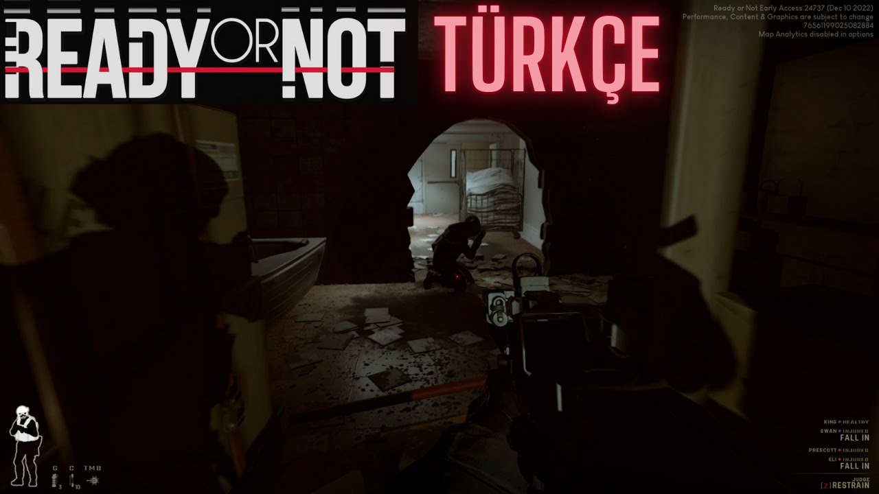 Otele Giriş Ve Bugda kalan Oyun .d(Ready Or Not) - YouTube