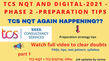 TCS Off campus Phase 2 drive syllabus exam pattern preparation tips -Part 1