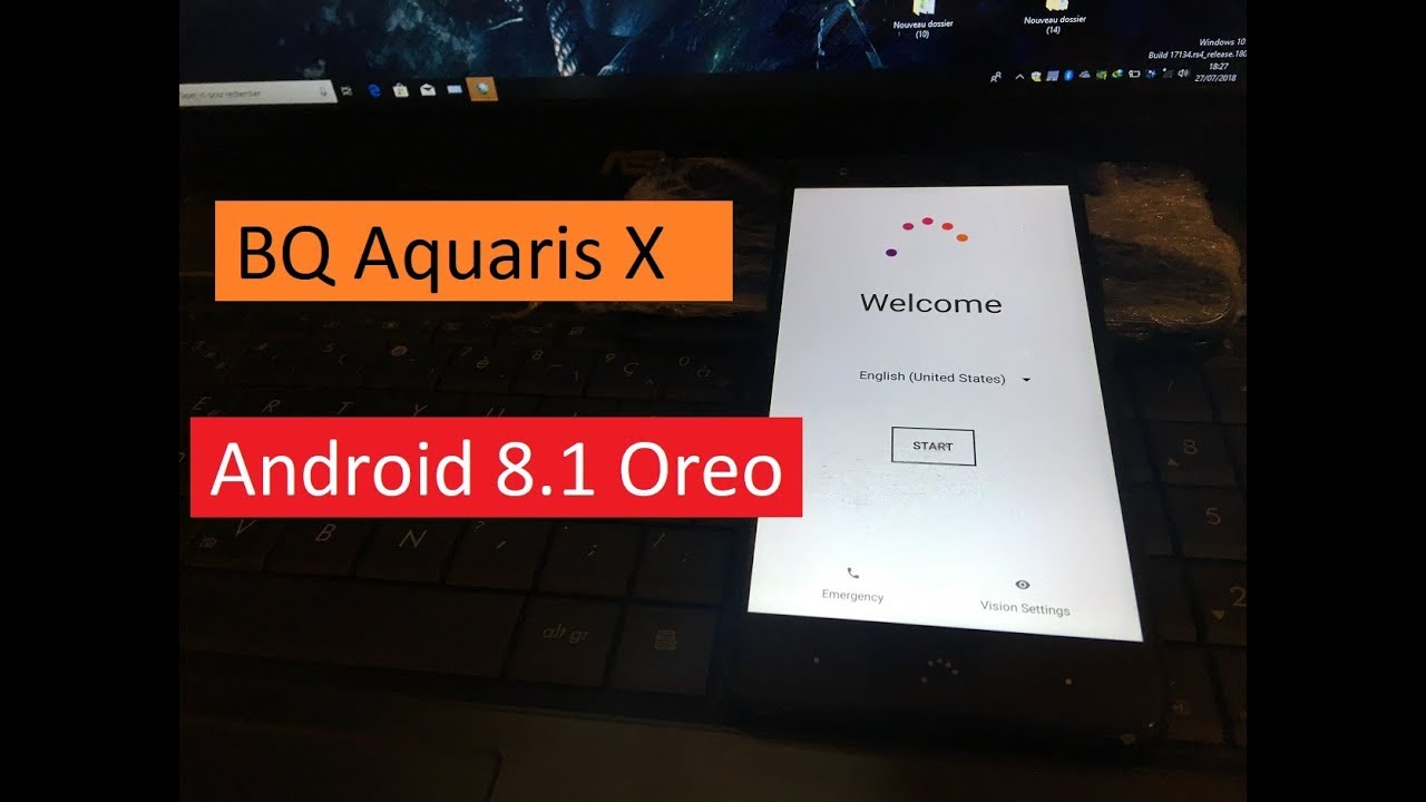 Update Remove FRP, Bypass Google Account BQ Aquaris X Android 8.1 Oreo LAST UPDATE 2018
