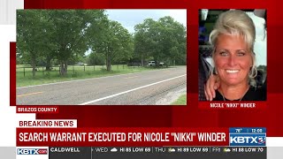Brother of Nikki Winder arrested as search warrants are executed in north Brazos County