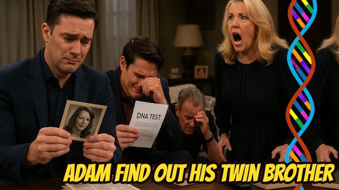 Dumas burst into tears and revealed the truth - he was Adam's twin brother  The Young And The Restles
