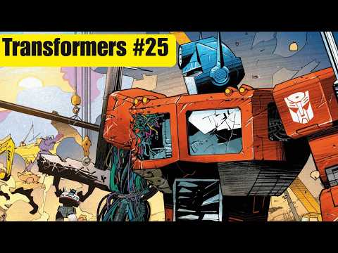 Epic New Era Begins with Transformers Skybound 25