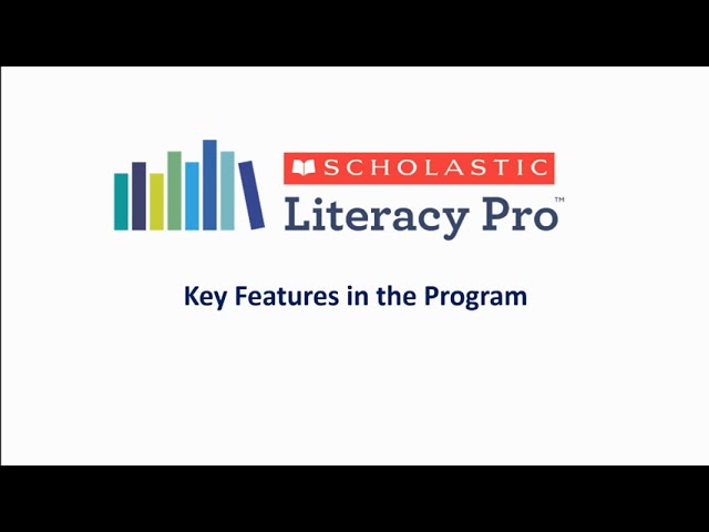 Scholastic Learning Zone Tutorial - Literacy Pro Test and Literacy