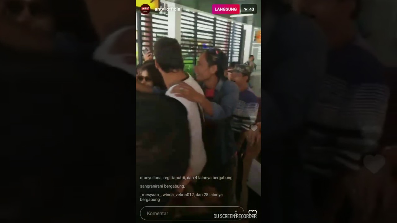 shabir akhuwaliah n sriti jha datang untuk acara pesbuker