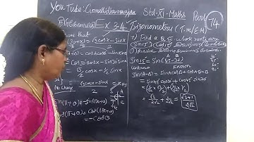 11-M Ex-3.4 -6,7 Trigonometry T.M-E.M Gomathi dharmarajan