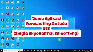 SOURCE CODE APLIKASI WEB FORECASTING METODE SES (Single Exponential Smoothing)