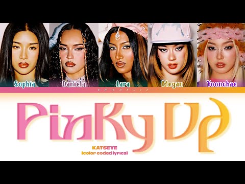 KATSEYE 'Pinky Up' (color coded lyrics)