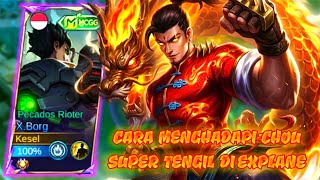 X BORG LAWAN CHOU SUPER TENGIL DI EXPLANE‼️ BEST BUILD X BORG 2026