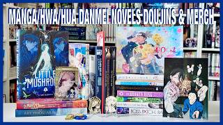 Bookmail 📚 danmei bl manga manhwa merch manhua mm novel enamel pins japanese proxy order doujinshi