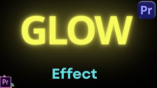Glowing Text in Premiere Pro 🔥 | No Plugin Glow Effect Tutorial