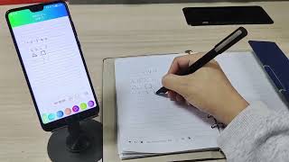 Smart sync pen paperless transfer