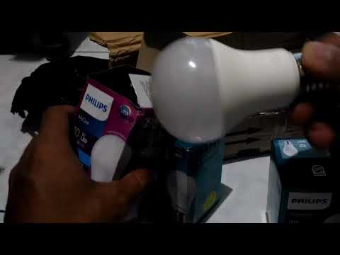 UNBOXING NEW BULB LAMP PHILIPS LED 14,5 WATT. 