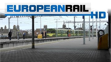 Iarnród Éireann Irish Rail DART 8100 EMU departs Dublin Connolly Station