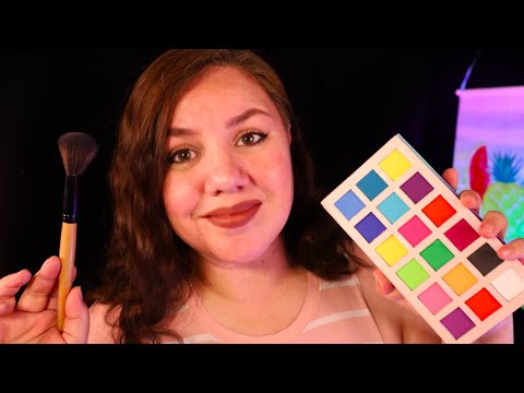ASMR Roleplay Prueba GRATIS de Maquillaje / Murmullo Latino / ASMR Makeup Roleplay