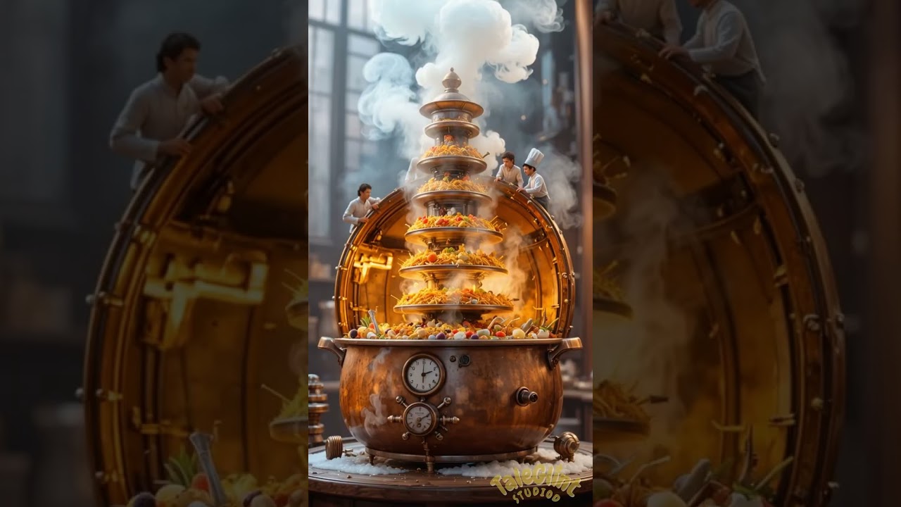 Biryani Tower: Tiny Chefs Build a Spicy Masterpiece! 🍛✨ | Miniature Tales