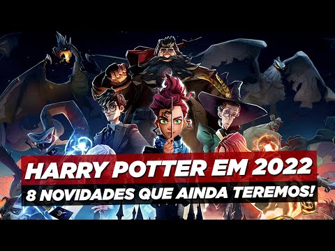 8 NOVIDADES DE HARRY POTTER QUE AINDA TEREMOS EM 2022!