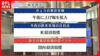 【8月24日の株式市場】株価見通しは？　福永博之氏が解説