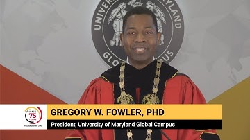 UMGC 2022 Virtual Commencement - Stateside