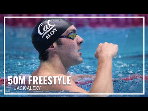 Jack Alexy Closes Out the Meet with Lifetime Best in 50M Freestyle | 2025 Toyota Nationals