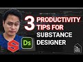 3 useful tips in adobe substance designer