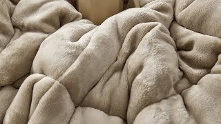 Git Puffy Cozy - Coma Inducer Oversized Comforter Set - Timber Taupe