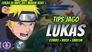 Download Lagu CARA MAIN LUKAS BUFF 2X ! BUILD \u0026 EMBLEM LUKAS TERSAKIT 2026 ! | LUKAS EXP LANE GAMEPLAY MP3