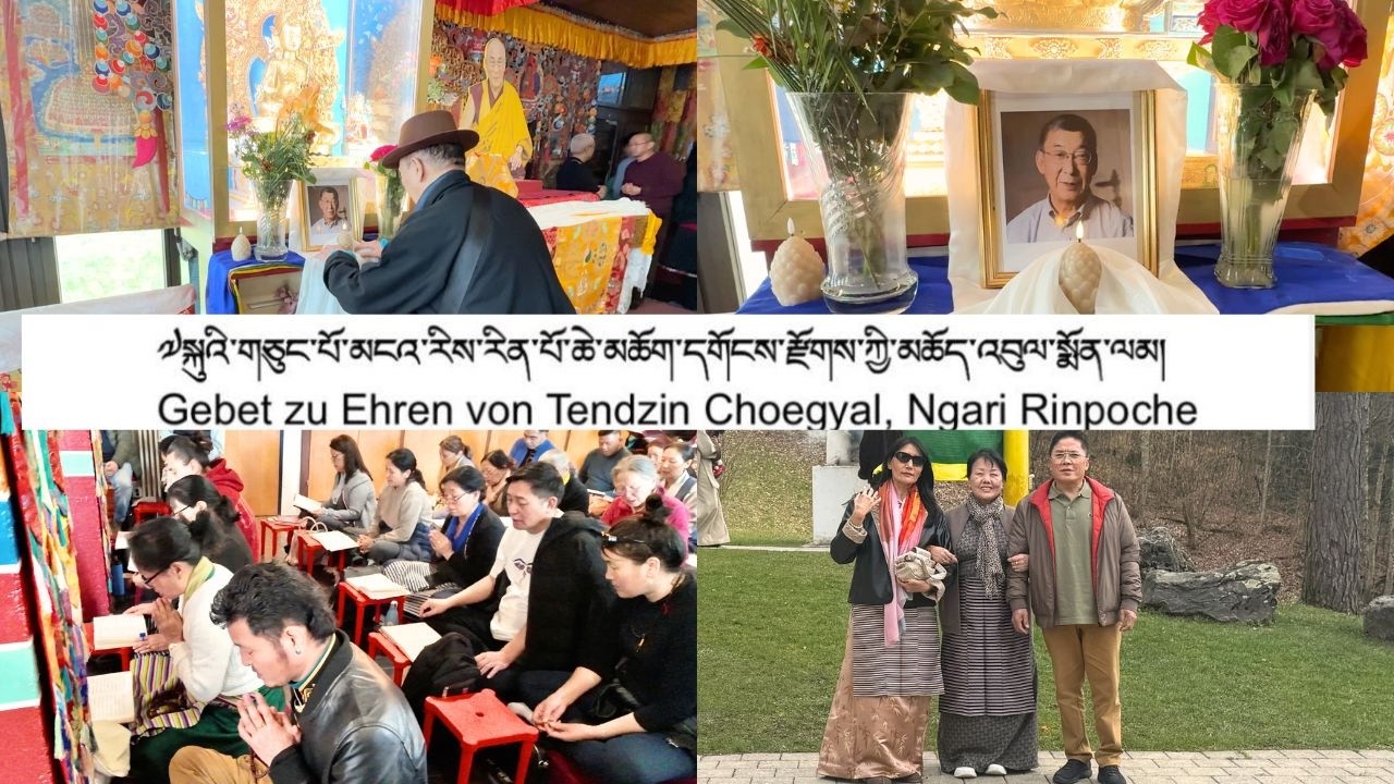 Swiss Tibetan Prayer for Late Ngari Rinpoche Organized by the Tibet Institute Rikon 🪔🪔🪔
