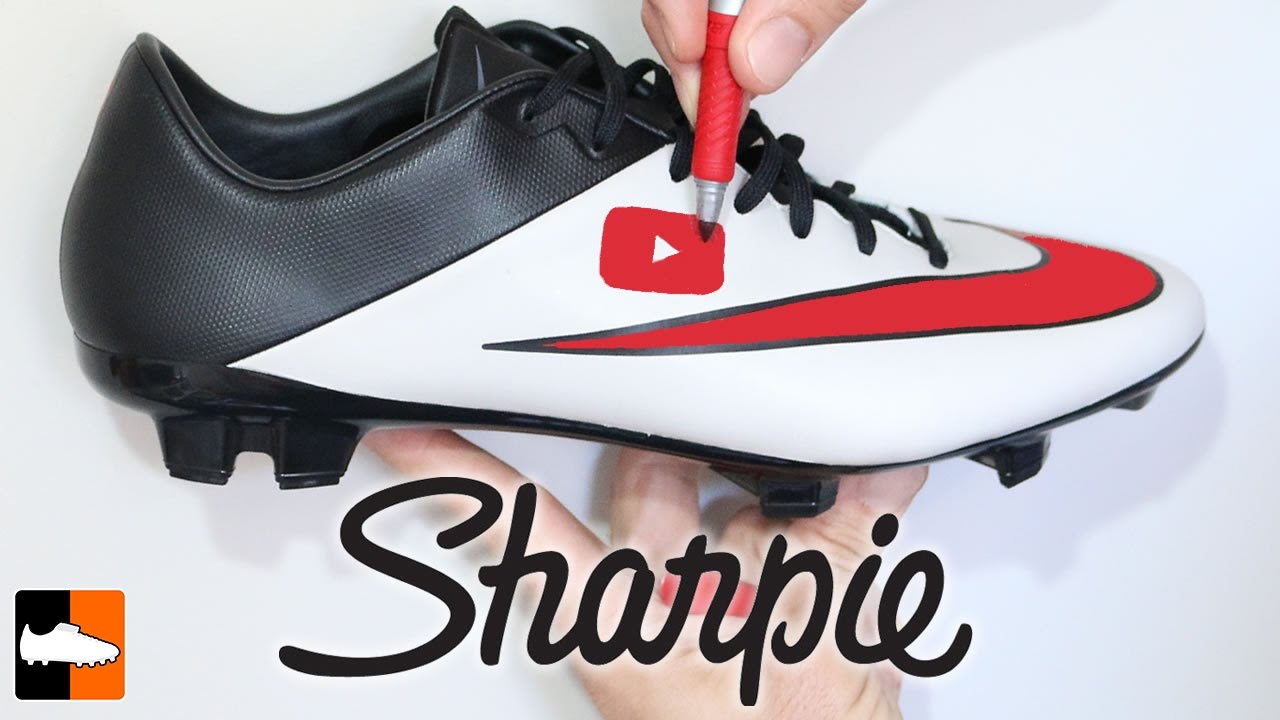 Sharpie, Soccer Cleat Customisation 