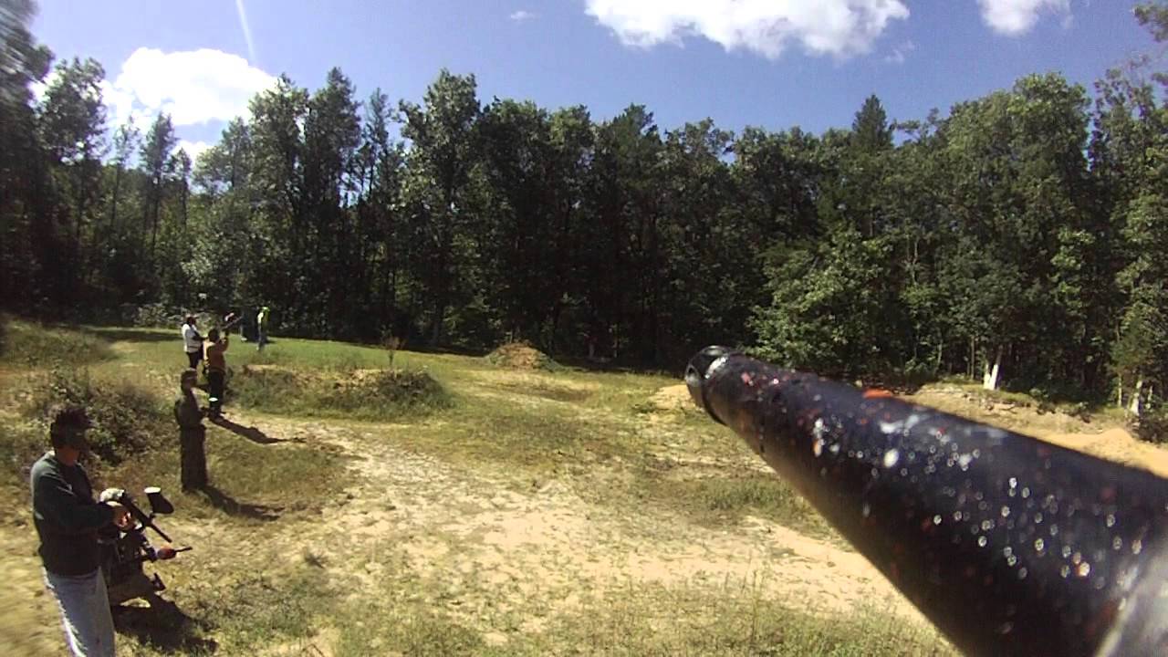 Paintball Brandon Gets lit up at The Bachelor Run YouTube