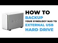 How To Backup Your Synology NAS to an External USB Hard Drive