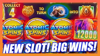 HOT NEW SLOT ★ ATOMIC SPINS HAS A BUFFALO GOLD TYPE BONUS THAT PRODUCES BIG WINS! ➜ ALPINE CLASSIC