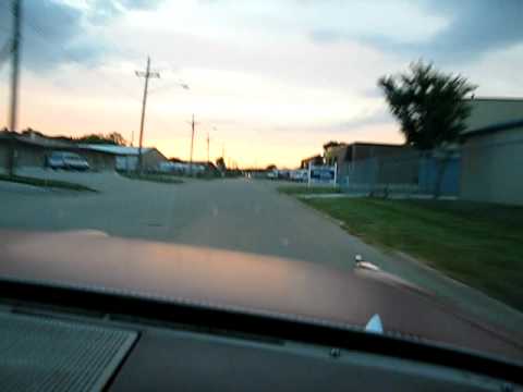 Nick Hoesing - 1962 Ford Galaxie burnout - Malcolm