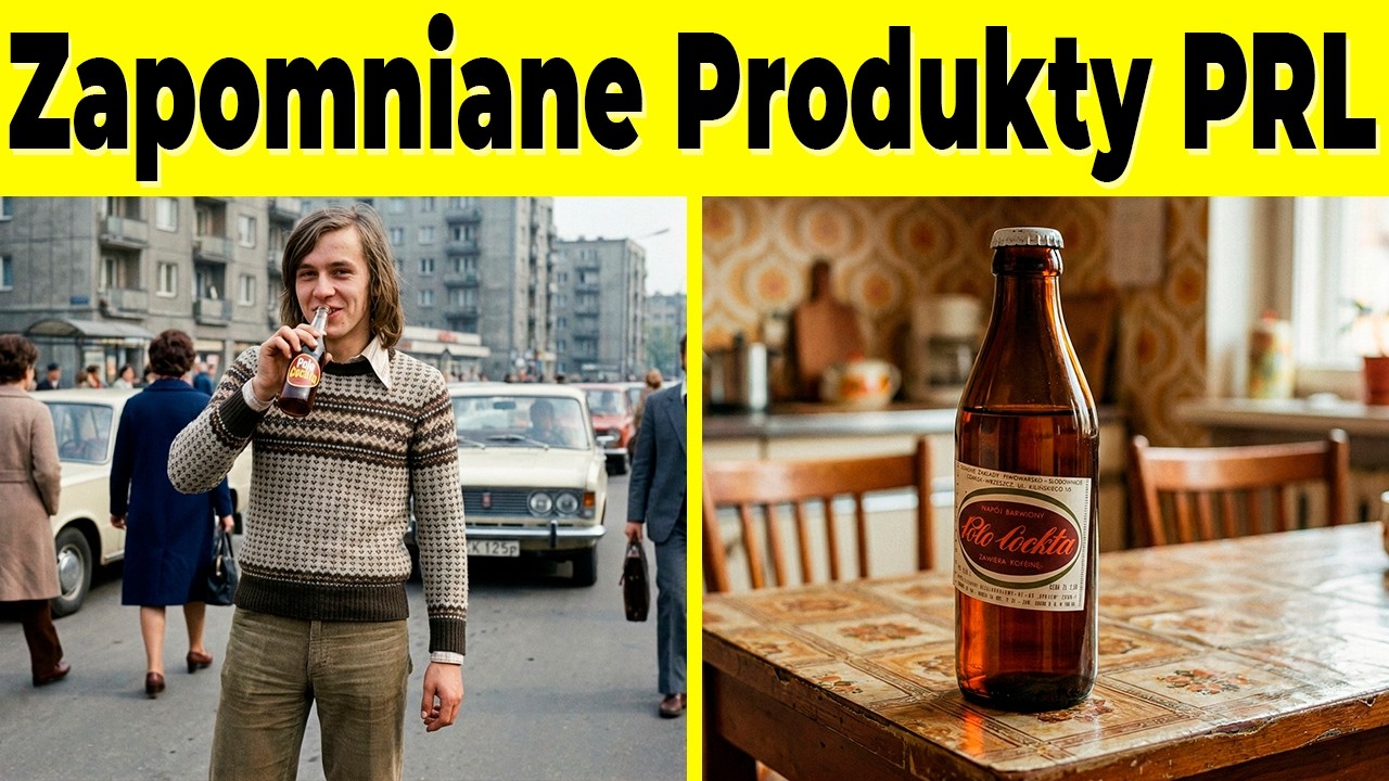 10 Produktów z PRL, Które Zniknęły ze Sklepów! Co Straciliśmy w Smaku?