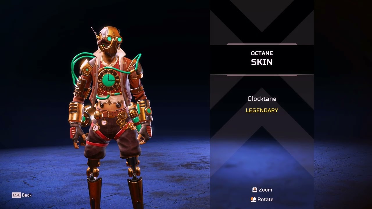APEX LEGENDS | Octane | Legendary Skin | Clocktane