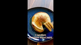 PROTEIN PANCAKES - 5 ingredients, ❌ gluten