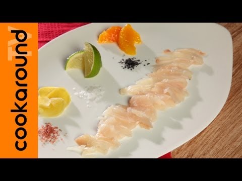 Carpaccio d'orata / Antipasto freddo di pesce
