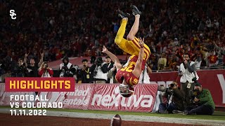 Football - USC 55, Colorado 17: Highlights (11\/11\/22)