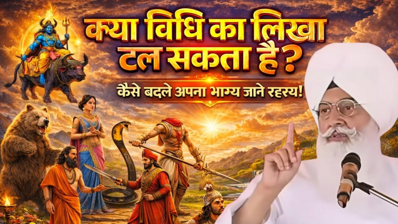 क्या विधि का लिखा टल सकता है? | राधा स्वामी सत्संग | कर्म और गुरु कृपा का रहस्य.#radhasoamisatsang 