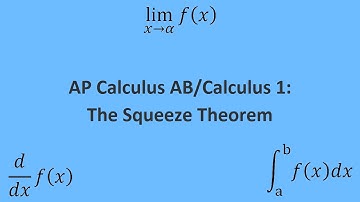 The Squeeze Theorem