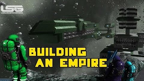 Space Engineers - Building An Empire & Boarding Ships Part 4