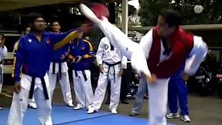 Wow Taekwondo Bersama Kang Dede Yusuf  Team Pon Jabar 2012