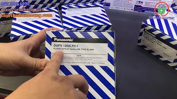 Ổ cắm âm sàn Panasonic DUFS 1200LTH-1
