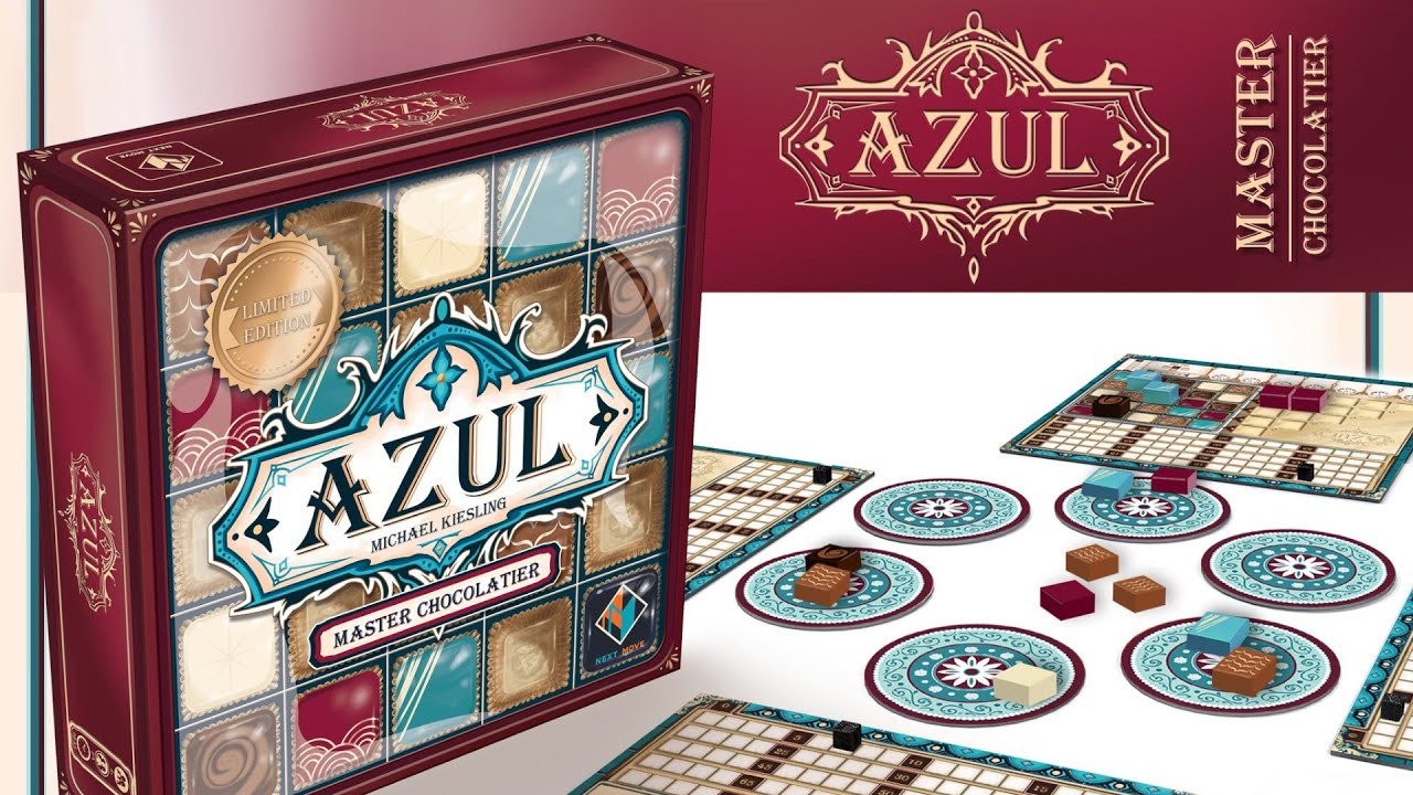 Azul Master Chocolatier Announcement (Plan B Games) YouTube