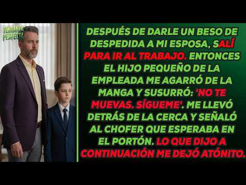«No te muevas. Sígueme», me susurró el hijo de la empleada. Segundos después, me quedé sin ...