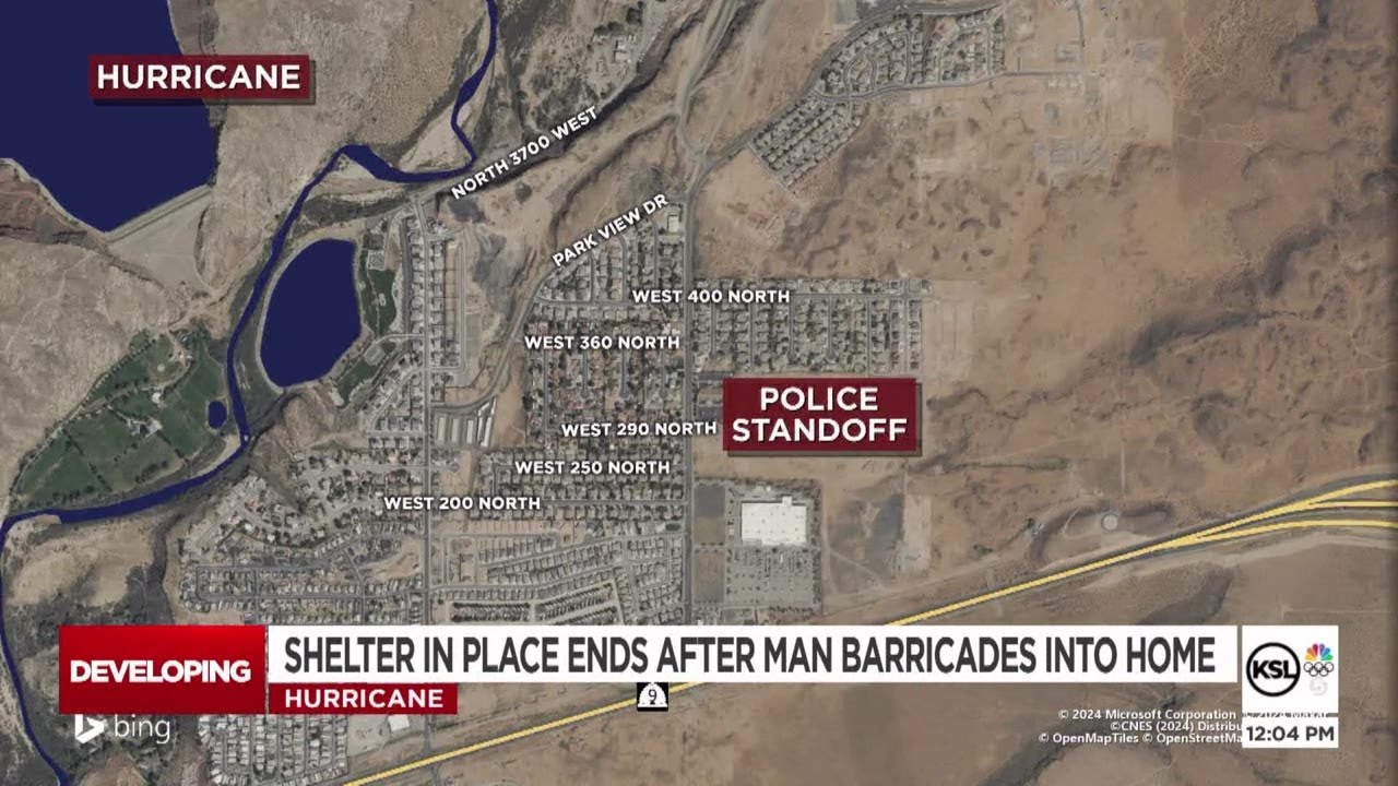 Armed suspect barricaded in home, now in police custody - YouTube