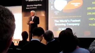 Mike Lazaridis talks on App Planet