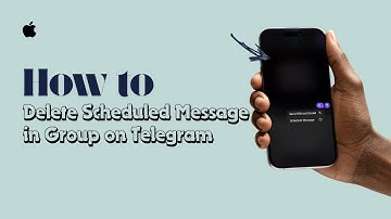 How to Delete Scheduled Message in Group on Telegram
