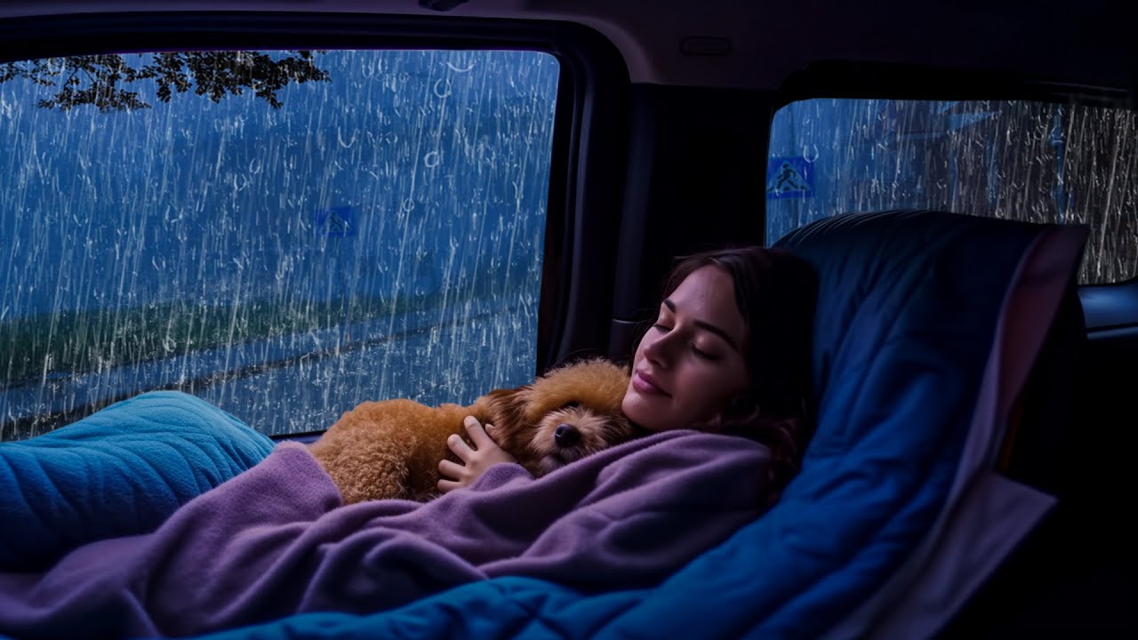 Sonido De Lluvia Para Dormir Profundamente en 3 Minutos 💤 LLUVIA PESADA ...