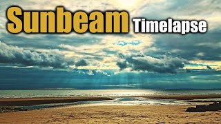 Barmouth Wales Timelapse in 4K | Sunbeams Over Sunny Sands Beach & Moving Sky
